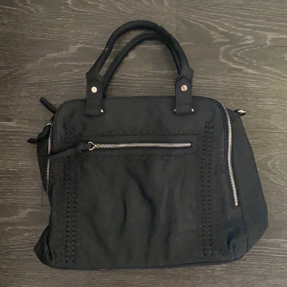 Lightly used great condition grey satchel!